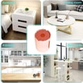thumbnail image 5 of Soporte moderno para caja de pañuelos de escritorio, caja dispensadora de pañuelos faciales, soporte para cubierta, organizador de servilletas, caja de pañuelos húmedos de mayor capacidad para el, 5 of 5