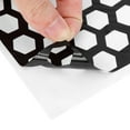 thumbnail image 6 of Auto Rear Tail Light Lamp Stickers Honeycomb Type Decal Carbon Fiber Style Black 48 x 30cm, 6 of 6