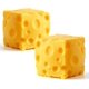 thumbnail image 1 of Juguete de Apretar GYYDSGS Queso Amarillo 6 cm Pack de 2, 1 of 6