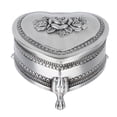 thumbnail image 1 of Heart Shape Trinket Organizer, Heart Shape Vintage Delicate Multiple Uses Metal Jewelry Box  For Desktop For Christmas For Women, 1 of 7