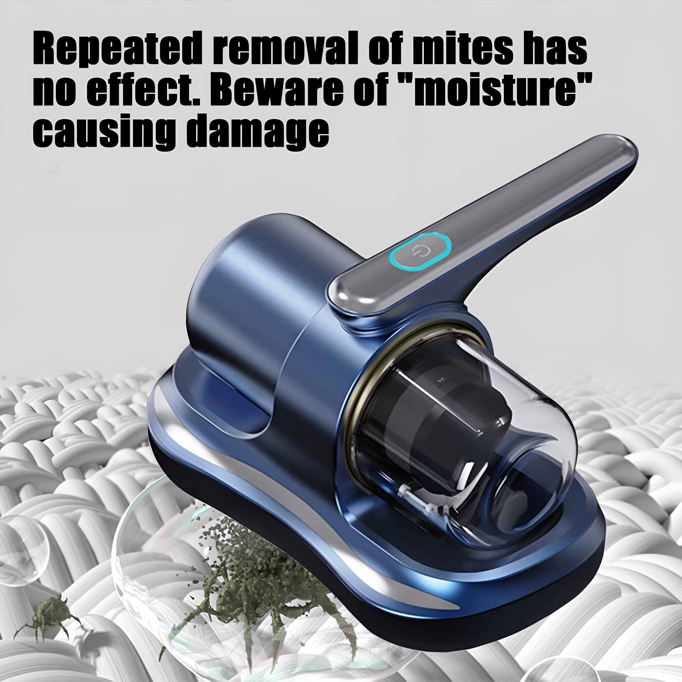 ZEPARO High-Suction Wireless Bed Bug Vacuum Cleaner - Powerful Deep Cleaning for Home with 8000PA Suction,USB Type-C Charging Multi-color