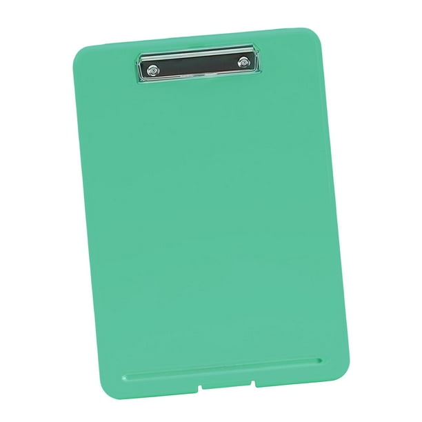 Portapapeles de plástico para almacenamiento, contenedor, portapapeles, carpeta de archivos para oficina estilo A