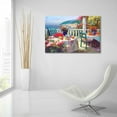 thumbnail image 6 of Epic Art 'Terrace Brunch' by Furtesen, Acrylic Glass Wall Art, 36"x24", 6 of 8