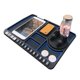 thumbnail image 1 of Alfombrilla antideslizante para teléfono para coche, alfombrilla flexible para salpicadero con soporte para teléfono y número de contacto de estacionamiento (azul) JM, 1 of 4