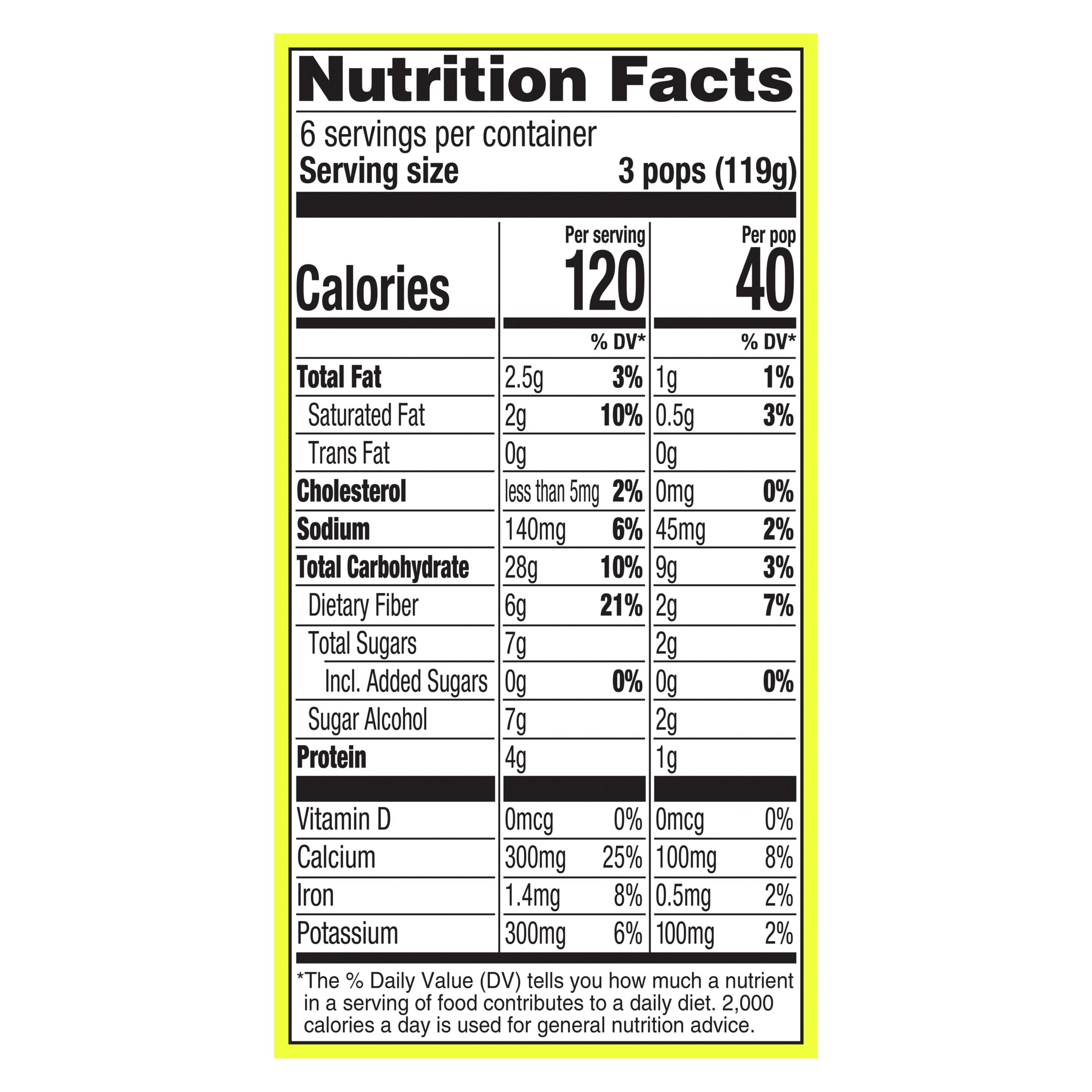 Popsicle Fudgsicle Original No Sugar Added Fudge Pops, 18 Count