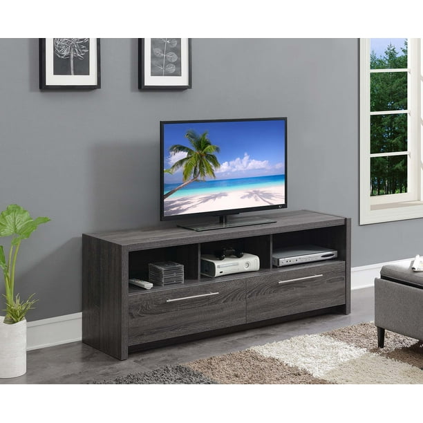 Spar Glass And Metal Tv Stand For Tvs Up To 65 Walmart Com Walmart Com