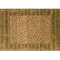 thumbnail image 1 of Ahgly Company Indoor Rectangle Abstract Orange Modern Area Rugs, 4' x 6', 1 of 4