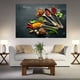 thumbnail image 4 of Pintura en lienzo con especias, cucharas y chiles para decoración de cocina y restaurante. METRO, 4 of 9