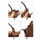 thumbnail image 4 of 【Actualización】Correa de cuero de repuesto para bolso cruzado, compatible con la correa de hombro Longchamp Mini sin modificación de perforación, 4 of 5