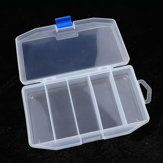 Naiveferry 1Pc Double Sided Fishing Lure Box, Plastic Fishing Tackle  Storage Case Clear Tackle Box Organizer Portable Fishing Equipment for  Outdoor