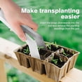 thumbnail image 3 of Stainless Steel Seedling Transplant Tong, Less Root DamageSeedling Remove Transplant  for Reducing Root Damage Garden Transplant, 3 of 8
