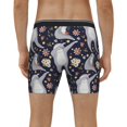thumbnail image 2 of Men's Boxer Briefs, Sloths Dancing Soft and Breathable Mens Underwear Boxer Briefs With Widen Waist, 2 of 5