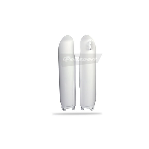 Polisport  8351400001; (Pair) Fork Guards White Yzf / Wrf 08-