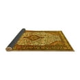 thumbnail image 2 of Ahgly Company Indoor Rectangle Medallion Yellow Traditional Area Rugs, 5' x 8', 2 of 4