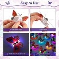 thumbnail image 2 of Led Butterfly Decoration Night Light, 3d Butterfly Sticker Wall Light, Butterfly Decoration Night Light For Garden Backyard Lawn, 2 of 4