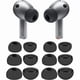 thumbnail image 1 of wonima11 6 Pairs Galaxy Buds 3 Pro Ear Tips Buds Eartips, S/M/L Replacement Soft Silicone Rubber Flexible Gel Earbuds Earplug Fit in Case Compatible with Samsung Galaxy Buds 3 Pro - Gray, 1 of 1