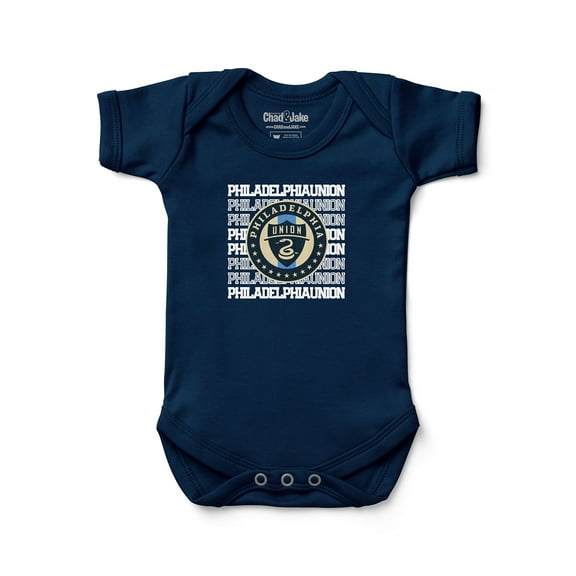Newborn & Infant Chad & Jake Navy Philadelphia Union Retro Bodysuit