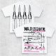 thumbnail image 1 of Camiseta de gran tamaño Retro Punk Rock, Top de manga corta de algodón con estampado gráfico de payaso Harajuku de Hip Hop, 1 of 4