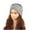 Gray, variant on Yuwull Winter Headbands For Women ， Ear Warmers For Women Headband Knit Thick Fleece Lined, Cold Weather Warm Ear Muffs(Many Color)
