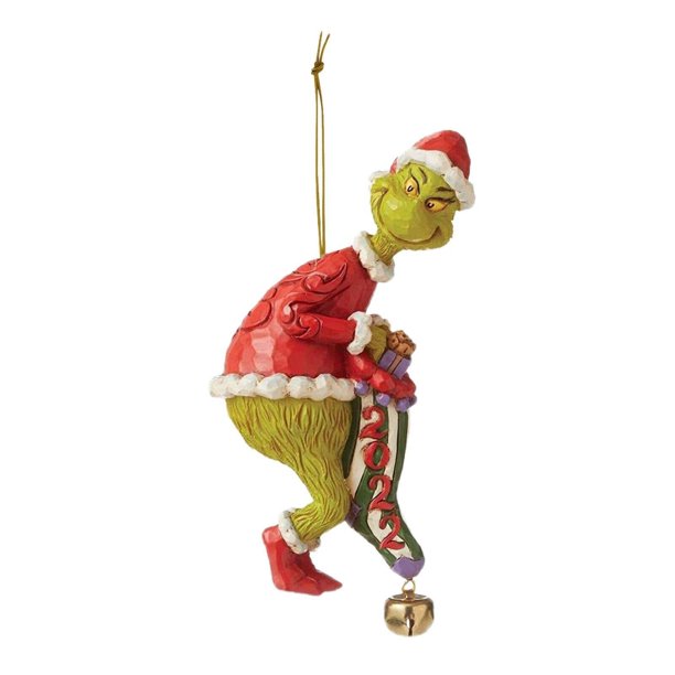 ¡Liquidación del Grinch! Adornos navideños, adornos del Grinch, adornos para árbol de Navidad, decoración colgante de madera para el árbol de Navidad, para el hogar, el coche, la mochila, regalo para