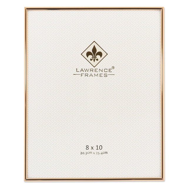 Marco de fotos Lawrence Frames Simply Gold Metal 8 x 10 cm