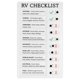 thumbnail image 1 of Rv Checklist Note Boar Plastic Rv Checklist Memo Portable Rv Checklist Notepad Reutilizable Checklist Note Pad Notebook Para El Hogar Cocina Viajar Rv Camping Speravity EL014279-03, 1 of 5