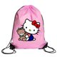 thumbnail image 4 of Mochila deportiva impermeable con cordón de Hello Kitty, paquete de bolsillo de dibujos animados de Anime, Terylene, bolsas de baloncesto, regalo de cumpleaños lindo, 4 of 5
