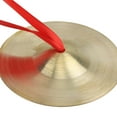 thumbnail image 4 of BQLZR Small Percussion Musical Instruments Traditional Chinese Copper Gong with Rope, 4 of 5