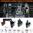 thumbnail image 2 of Organizador de consola central DIAMOOKY de 4 piezas para Jeep Wrangler, 2 of 7