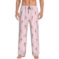 thumbnail image 1 of Fotbe Poodle Dog Pantalones de Pijama para Hombre, Pantalones de Dormir, Pantalones de Casa con Cintura Ajustable y Bolsillos-Medium, 1 of 6