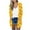 Yellow, variant on Lindreshi Cardigan Sweaters for Women Lightweight Women's Women's Fashion Long Sleeve Stripe Printed Cardigan Casual Coat Tops/jacket