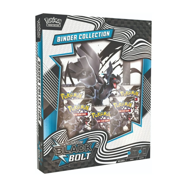 Cartas Coleccionables Pokémon TCG Scarlet & Violet Black Bolt Binder Collection en Inglés 1 Pieza