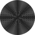 thumbnail image 1 of Ahgly Company Machine Washable Indoor Round Transitional Midnight Gray Area Rugs, 7' Round, 1 of 7