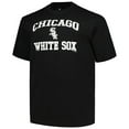 thumbnail image 2 of Men's Profile Black Chicago White Sox Big & Tall Heart & Soul T-Shirt, 2 of 3