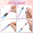 thumbnail image 3 of Automatic Refillable Wax Pen, 2026 New Diamond Art Pen with 6Pcs Wax Diamond Art Accessories Refillable Wax Pen for Diamond Painting Art Nail DIY Craft, Quickly Pick Up Beads Gems, 3 of 4