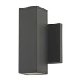 thumbnail image 1 of Lampe Murale Carrée Cylindrique Haut/bas Extérieure Finition Noir Mat, 1 of 4