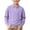 Purple, variant on Boys and Girls 1/4 Zip Long Sleeve Polos Shirt Solid Color Pullover for School & Casual Wear (Sizes 3-15)