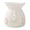 E, variant on KGJQ Ceramic Tea Light Candle Holder Small Essential Oil Burner Wax Melt Warmer Aromatherapy Aroma Diffuser for Home Bedroom Decor