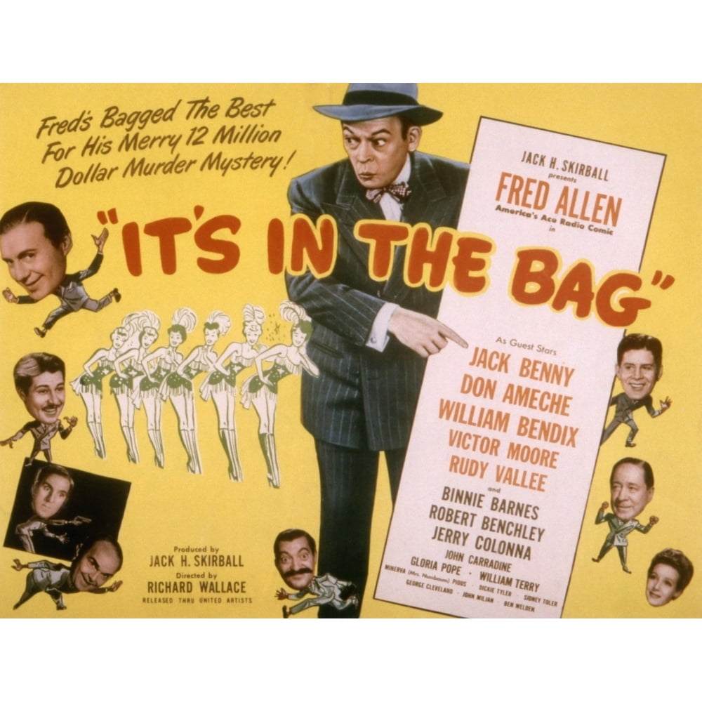 It'S In The Bag! Movie Poster Masterprint (28 x 22)