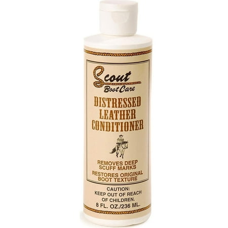 Unisex Distressed Leather Conditioner Natural One Size By SCOUT