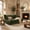 Olive, variant on Villeston Loveseat Bean Bag Chair, Oversized Reading Chair for Adults Ultra-Comfy, Fireside Floor Couch, Furniture for Living Room Bedroom,Pink