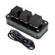 thumbnail image 5 of Mini teclado numérico de 3 teclas, teclado para juegos, oficina de trabajo con cable de datos, profesional Conjunto de necesidad negra, 5 of 9