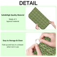 thumbnail image 4 of Green Bigfoot and Tree Pattern Dish Drying Mat for Kitchen 1 Pack, Ultra Absorbent Microfiber Dishes Drainer Mats,18"x24", 4 of 4