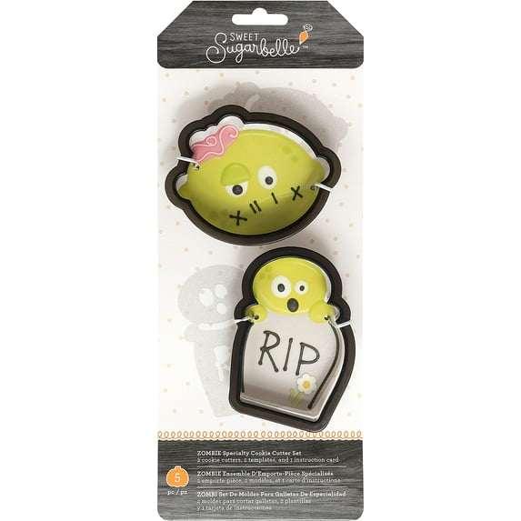Sweet Sugarbelle Specialty Cookie Cutter Set 5/Pkg-Zombie