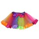 thumbnail image 2 of Mother Daughter Girl Women Rainbow Skirt Adult Kids Tutu Dancing Ballet Skirt Multicolour Petticoat Tulle Skirts 2022 New, 2 of 5