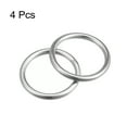 thumbnail image 3 of 316 Stainless Steel Round Ring 30mm ID 4mm Thick 4 Pack, 3 of 5