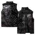 thumbnail image 3 of Chaleco sin mangas para hombre, diseño de moda, estampado 3D de diablo, chaleco para hombre, ropa informal cálida para fiestas y deportes al aire libre para uso diario, 3 of 5