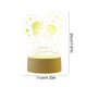 thumbnail image 3 of Luz nocturna LED creativa | Lámpara de escritorio acrílica con alimentación USB | Decoración de dormitorio en blanco cálido | Luz portátil para decorar habitaciones | Regalo de cumpleaños para, 3 of 5