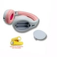 thumbnail image 4 of Things Audio Portable Personal FM Radio Headphones Pull-Out Antenna for Great Reception, Walking, Jogging, Relaxing, School, Talk Radio - Powered by 2AA Batteries (Not Included) - White & Pink, 4 of 5