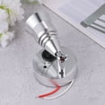 thumbnail image 2 of 12V 3W Lampe de Lecture avec Interrupteur Pratique LED Éclairage de Véhicule de Lecture pour RV - Lumière Blanche Chaude (Argent), 2 of 9